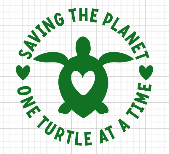Saving The Planet SVG Saying