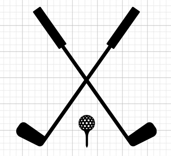 Golf Clubs SVG