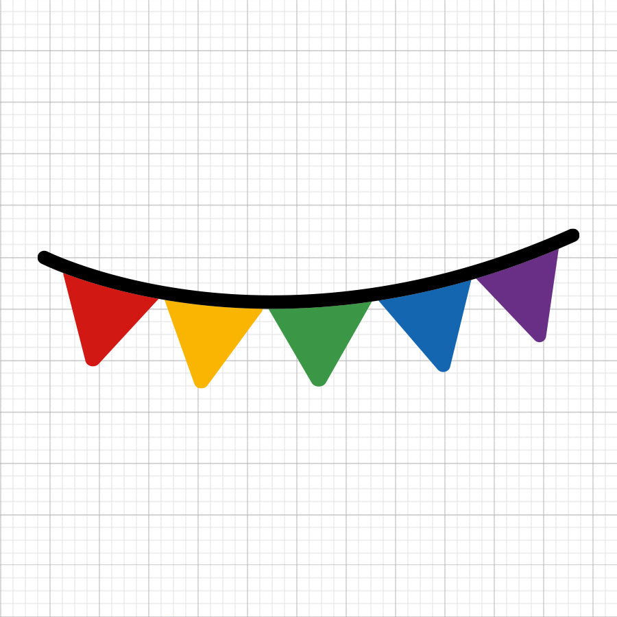 Bunting Banner SVG