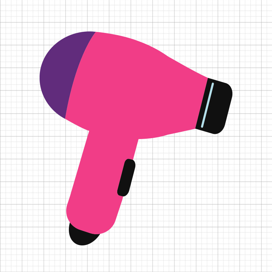 Hair Dryer SVG