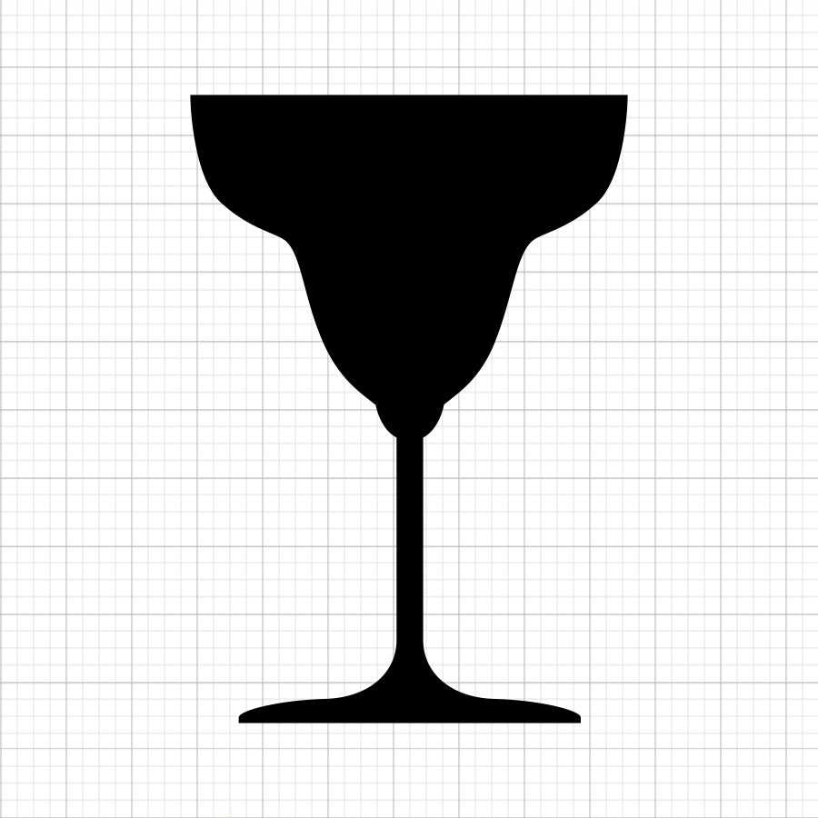 Margarita Glass SVG