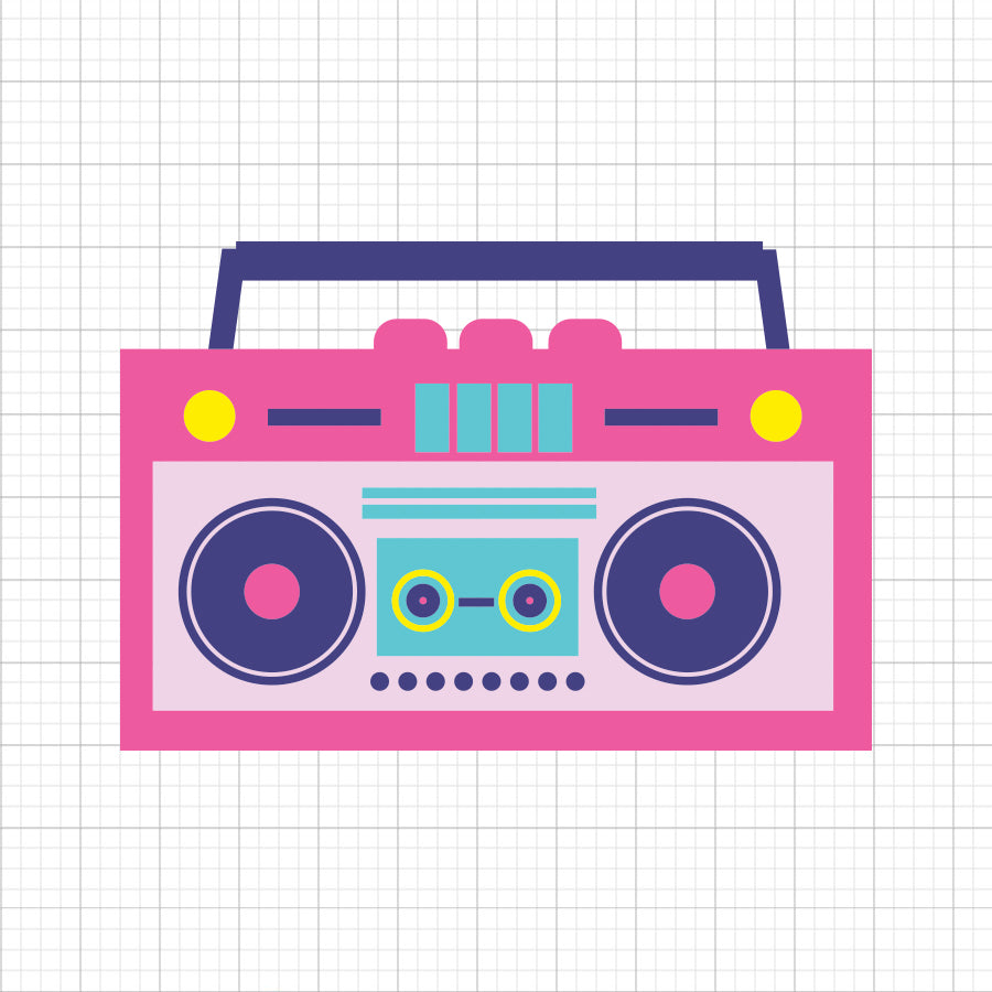 Boom Box SVG