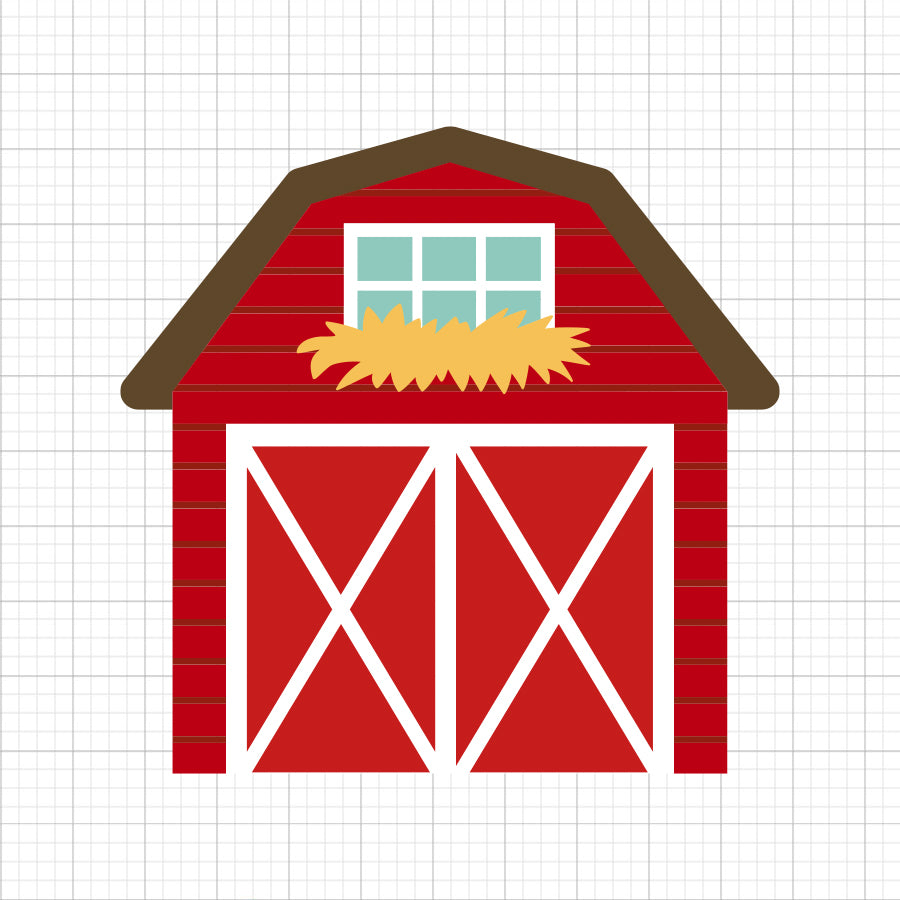 Red Barn SVG