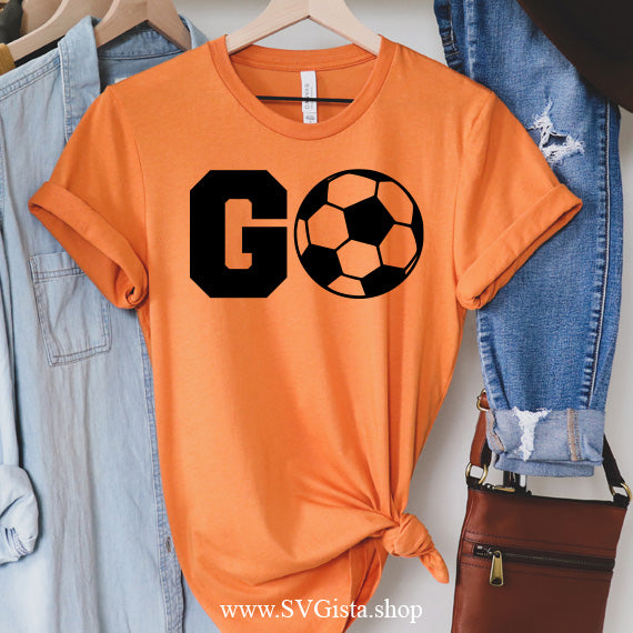 Go Soccer SVG Saying