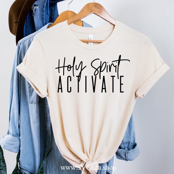 Holy Spirit SVG Saying