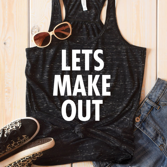 Let's Make Out SVG Saying
