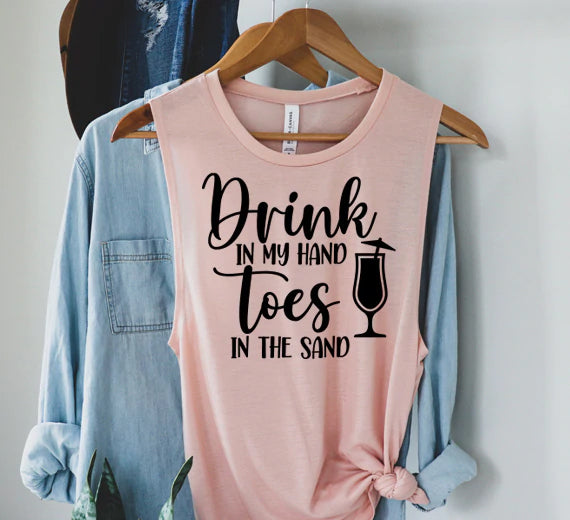 Drink In My Hand SVG Saying