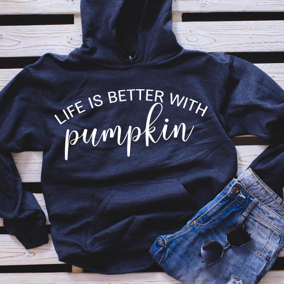 Life Is Better With Pumpkin SVG Saying