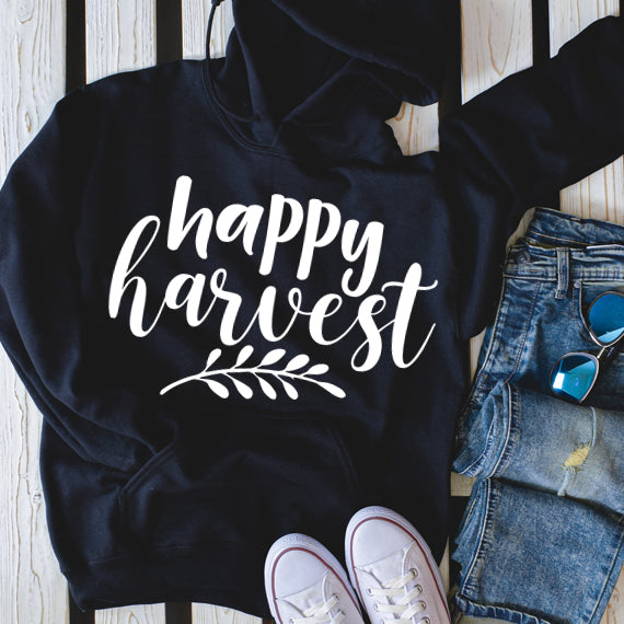 Happy Harvest SVG Saying