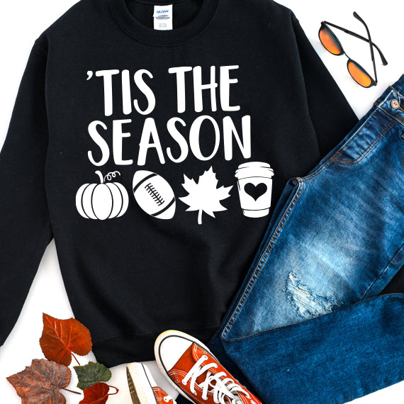 Tis The Season SVG Saying