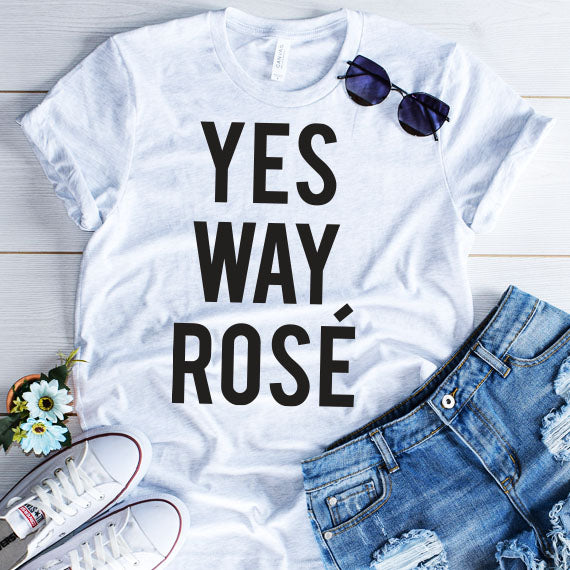 Yes Way Rose SVG Saying