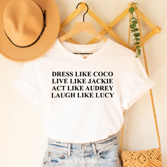 Dress Like Coco SVG Saying