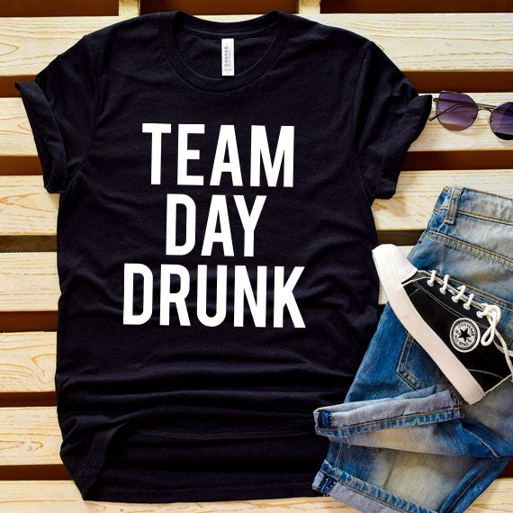 Team Day Drunk SVG Saying