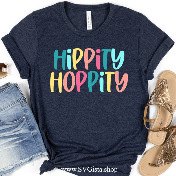 Hippity Hoppity SVG Saying