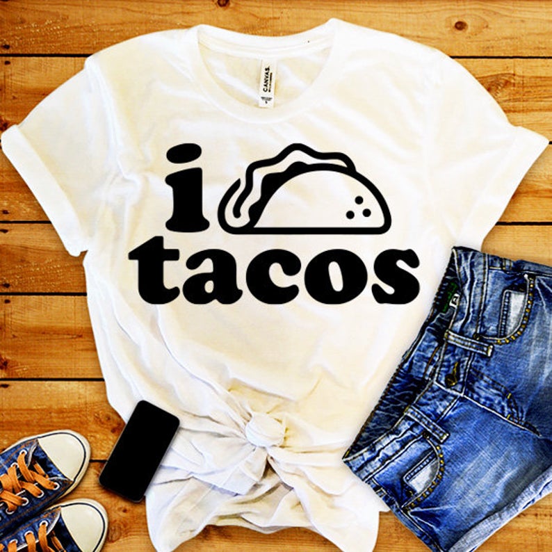 I Love Tacos SVG Sayings