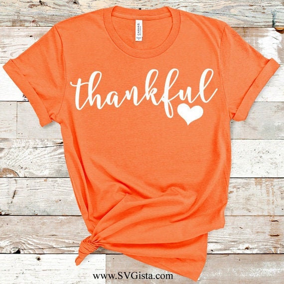 Thankful SVG Saying