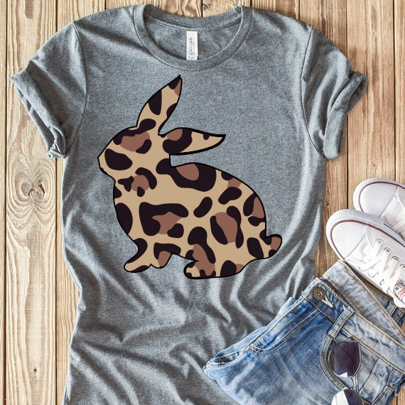 Leopard Bunny SVG