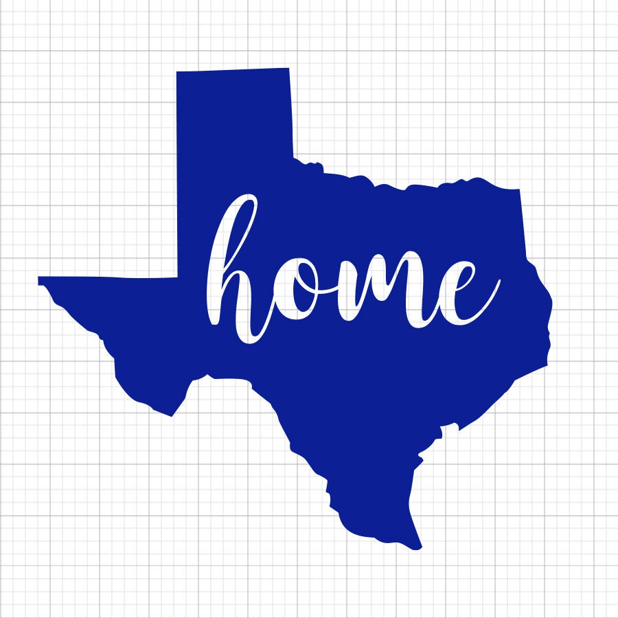 Texas Home SVG Saying