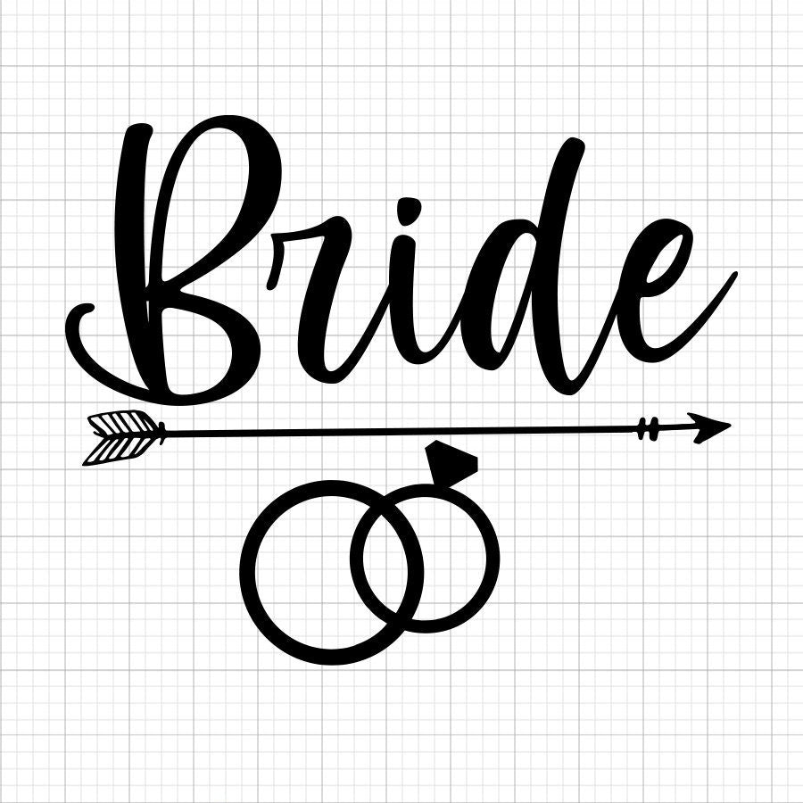 Bride Squad SVG Saying