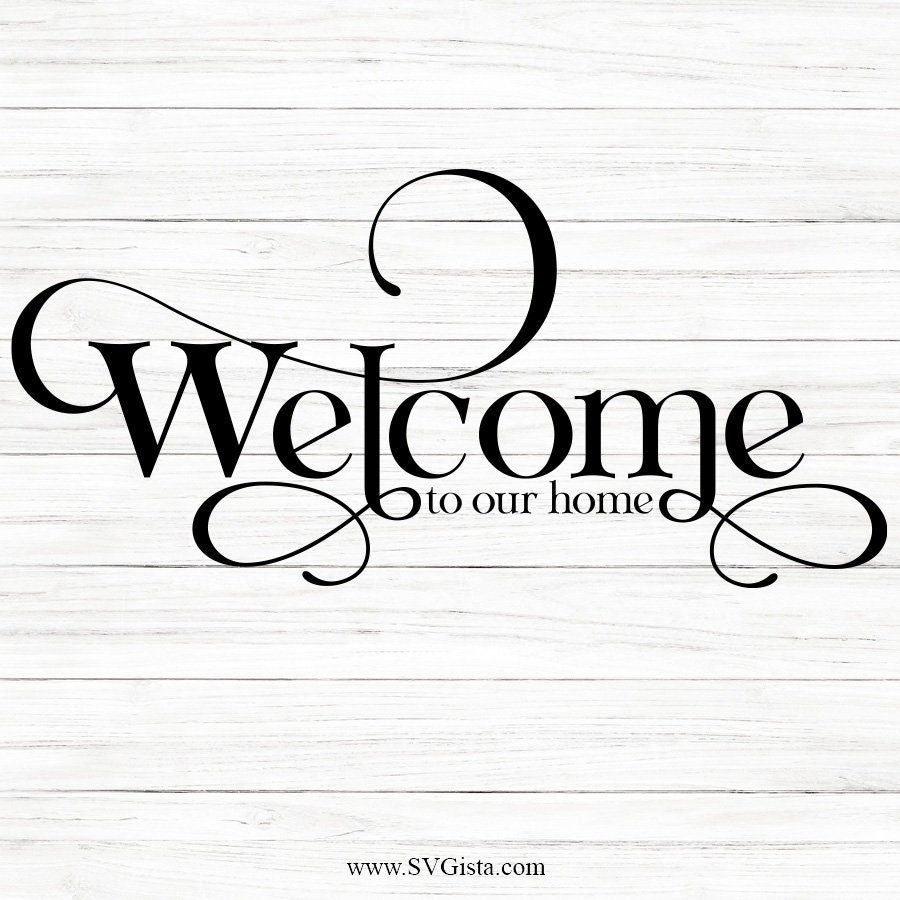 Welcome SVG Porch Sign
