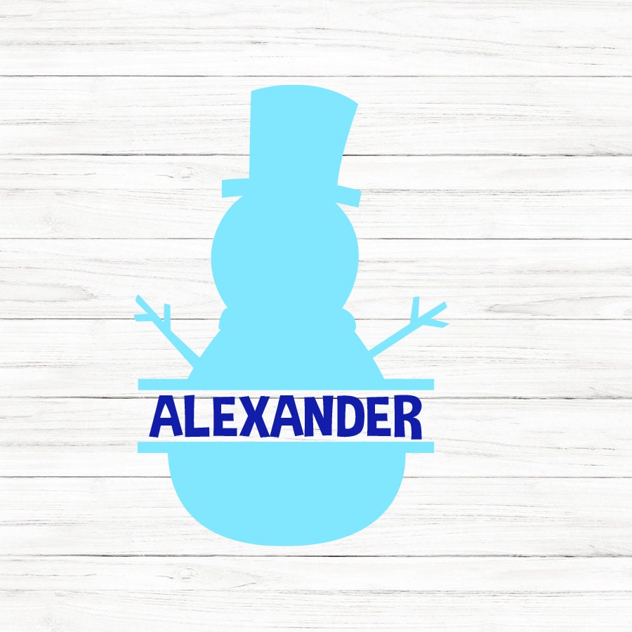 Snowman SVG Clipart