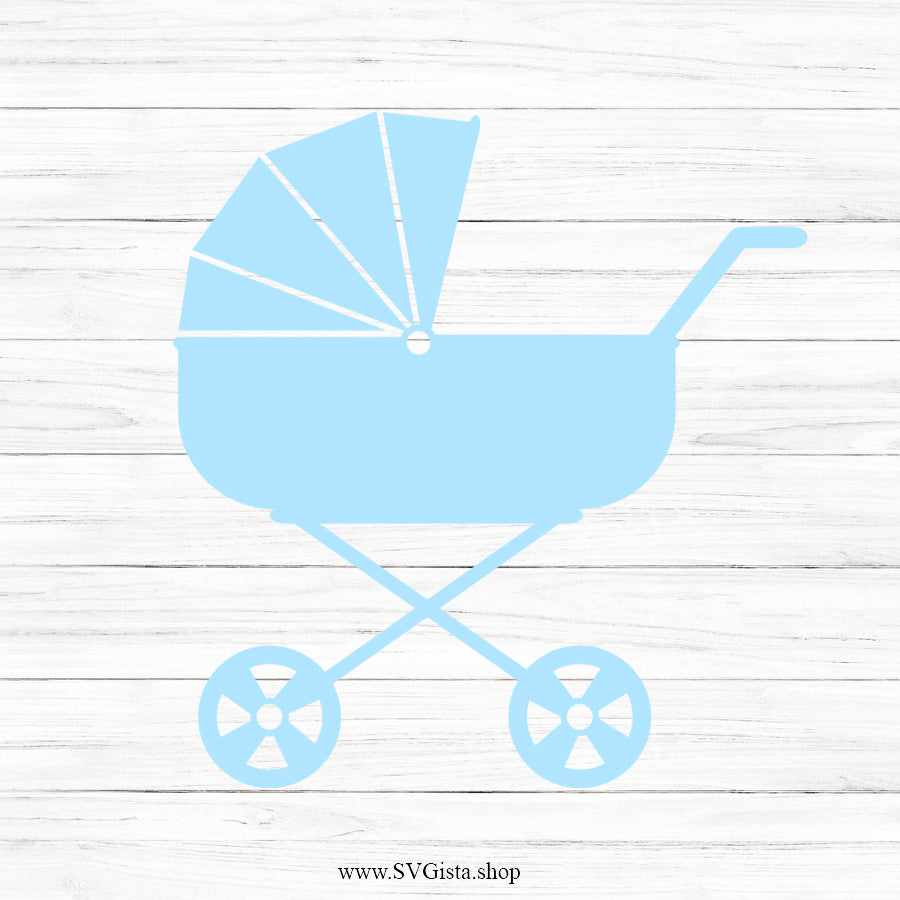 Baby Stroller SVG