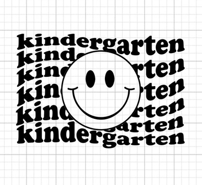 Kindergarten SVG Saying
