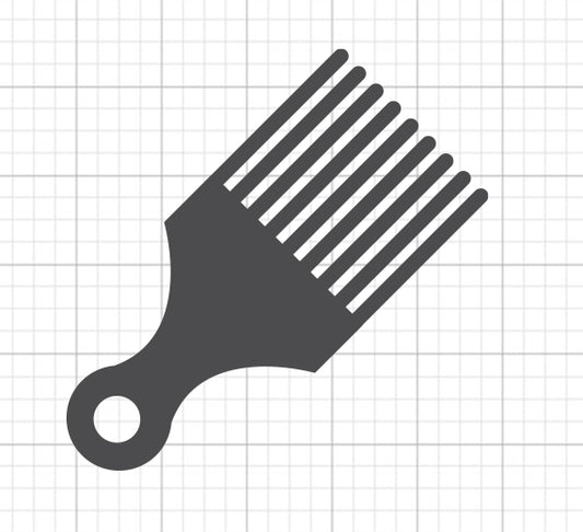 Hair Pick SVG