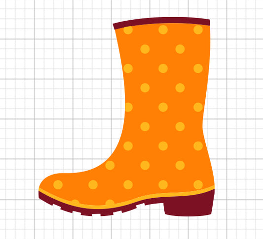 Rain Boot SVG
