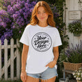 White Gildan 5000 Mockup | Fairycore Shirt Mockup (Digital Download)