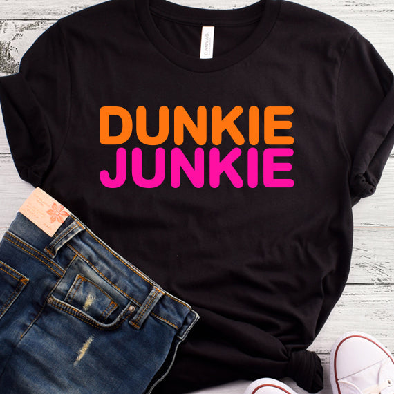 Dunkie Junkie SVG Saying