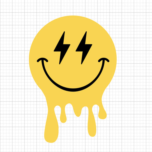 Melting Smiley Face