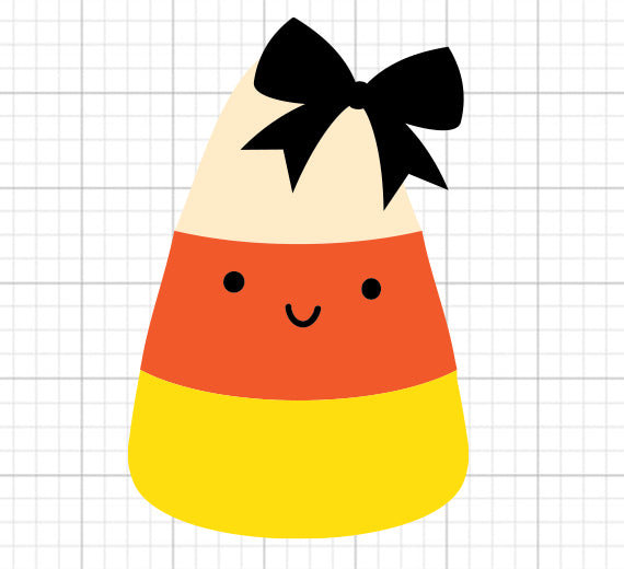 Cute Candy Corn SVG