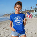 True Royal Bella Canvas 3001 Mockup – Unisex T-Shirt Mockup (Digital Download)