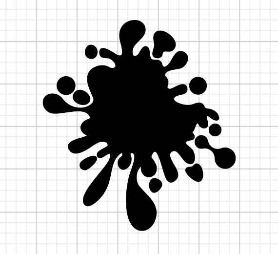 Paint Splatter SVG Clipart