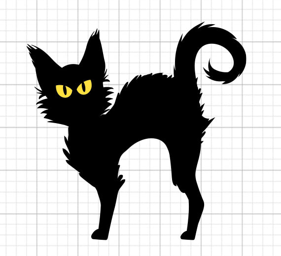 Black Cat SVG