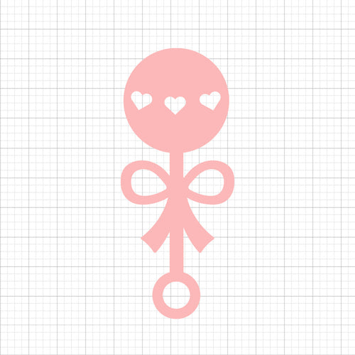 Baby Rattle SVG