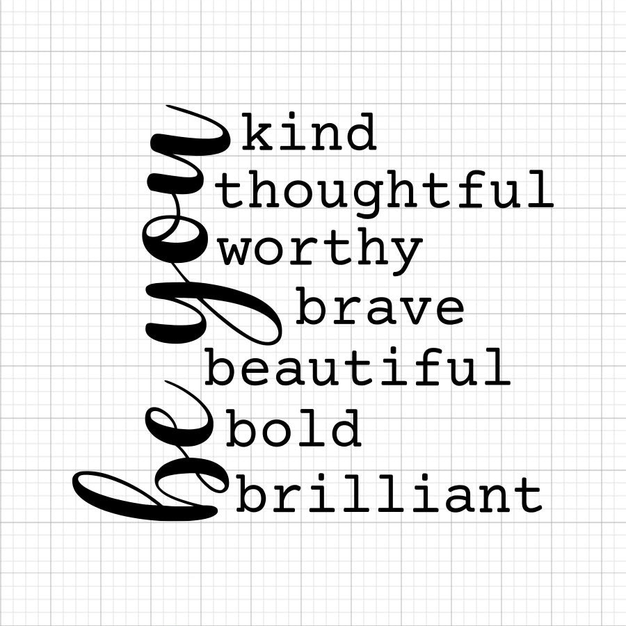 Be You SVG