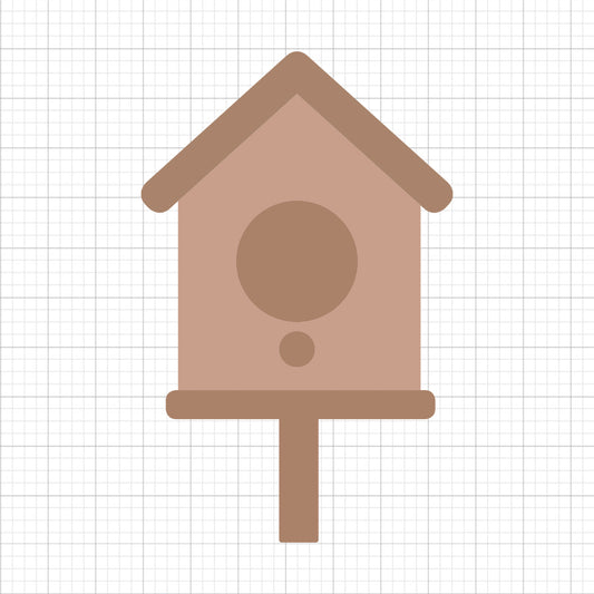 Bird House SVG