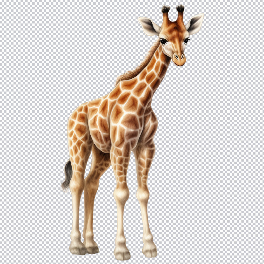 Baby Giraffe PNG