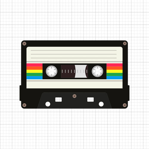 Cassette Tape SVG