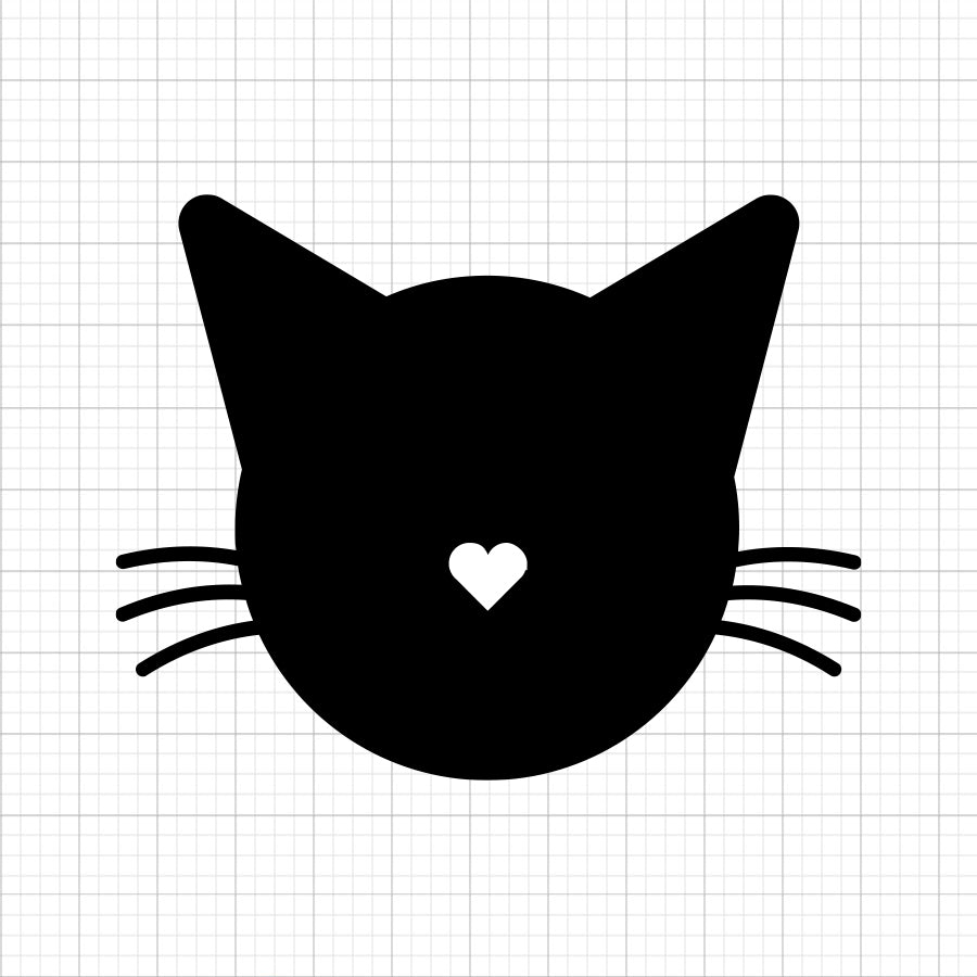 Cat Face SVG
