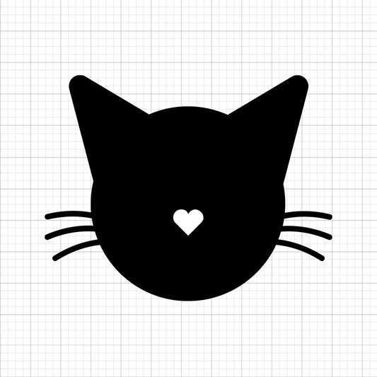 Cat Face SVG