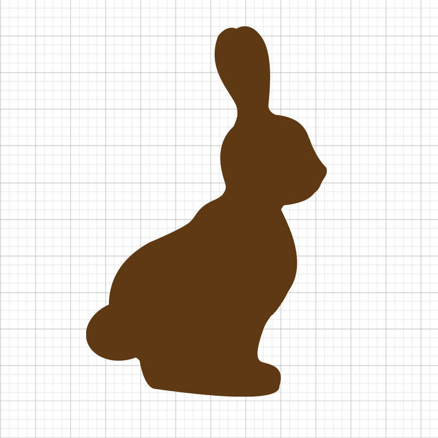 Chocolate Easter Bunny SVG