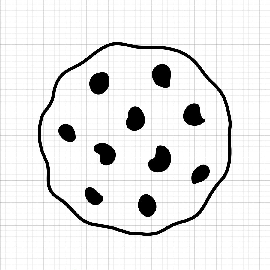 Chocolate Chip Cookie SVG
