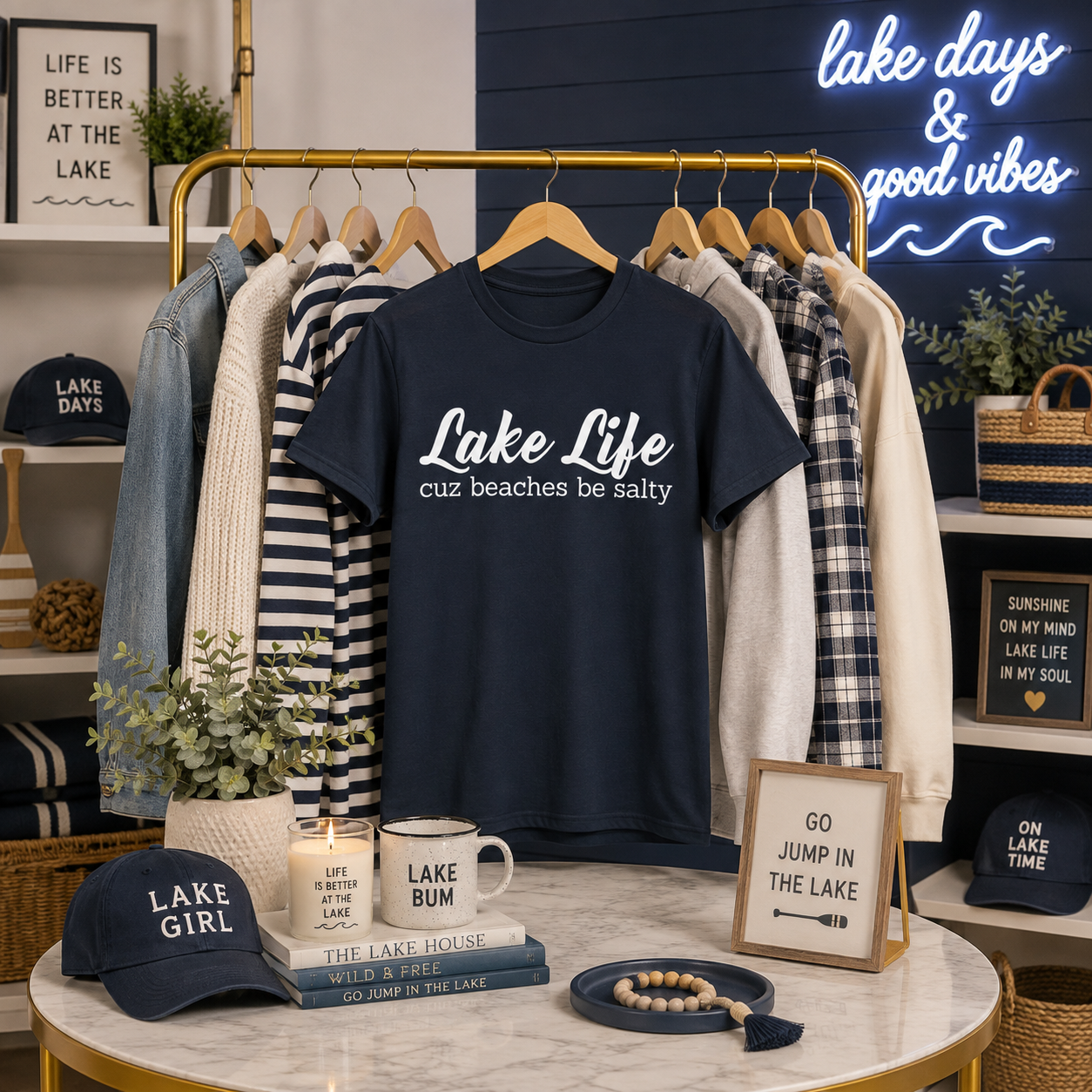 Lake Life Tee