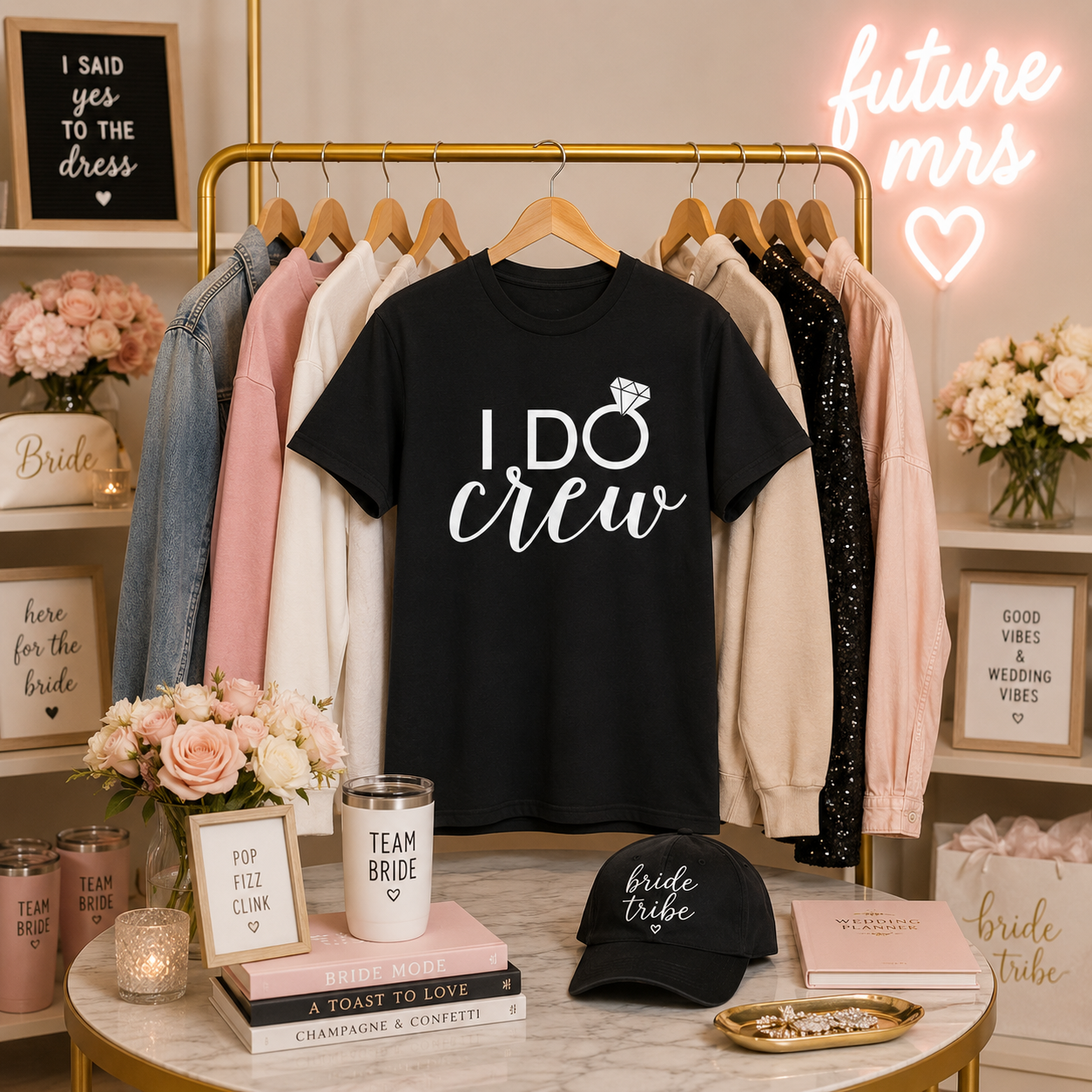 I Do Crew Tee