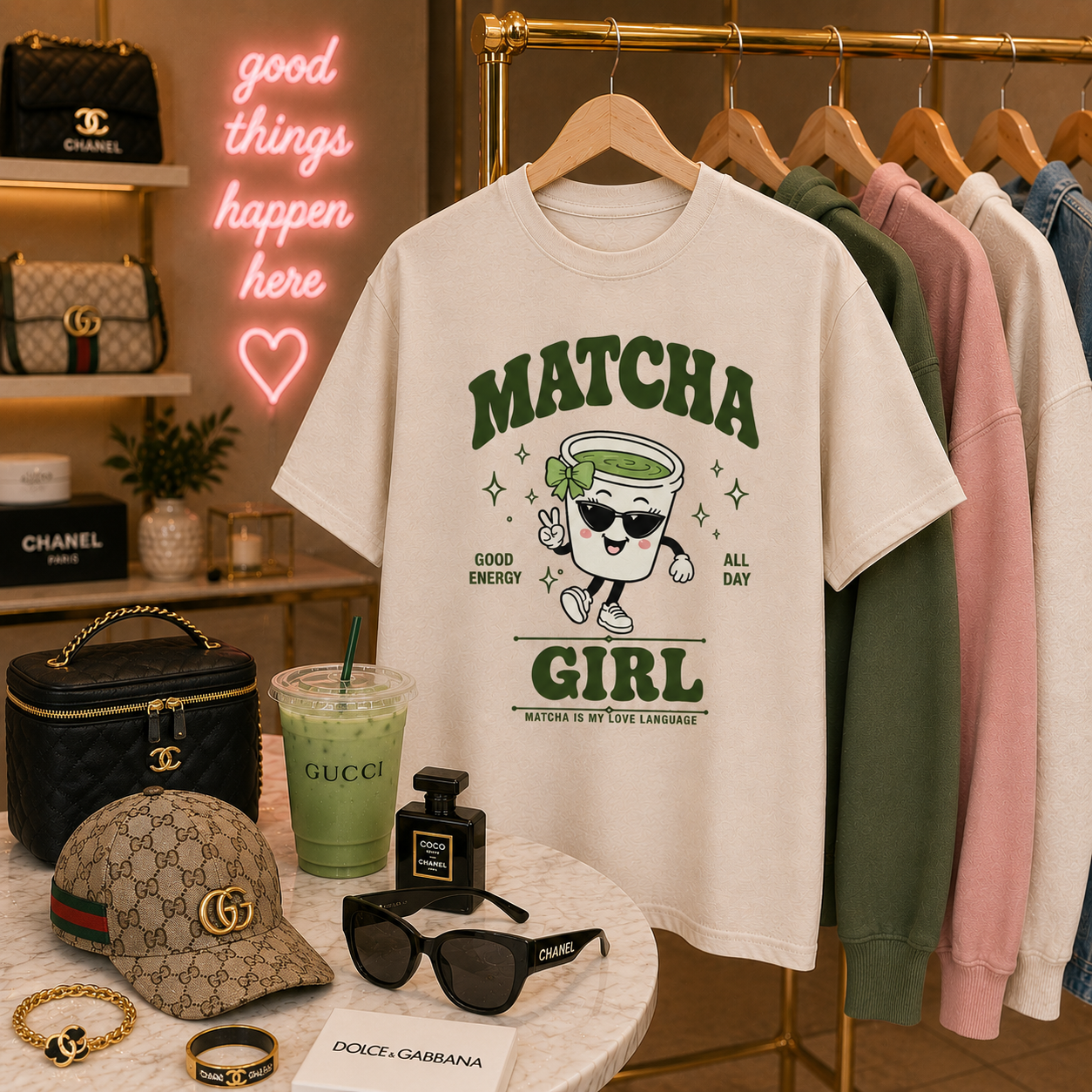 Matcha Girl Tee