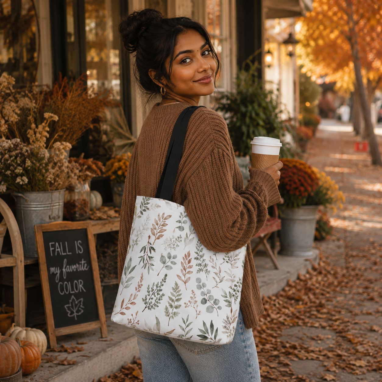 Fall Botanica Tote