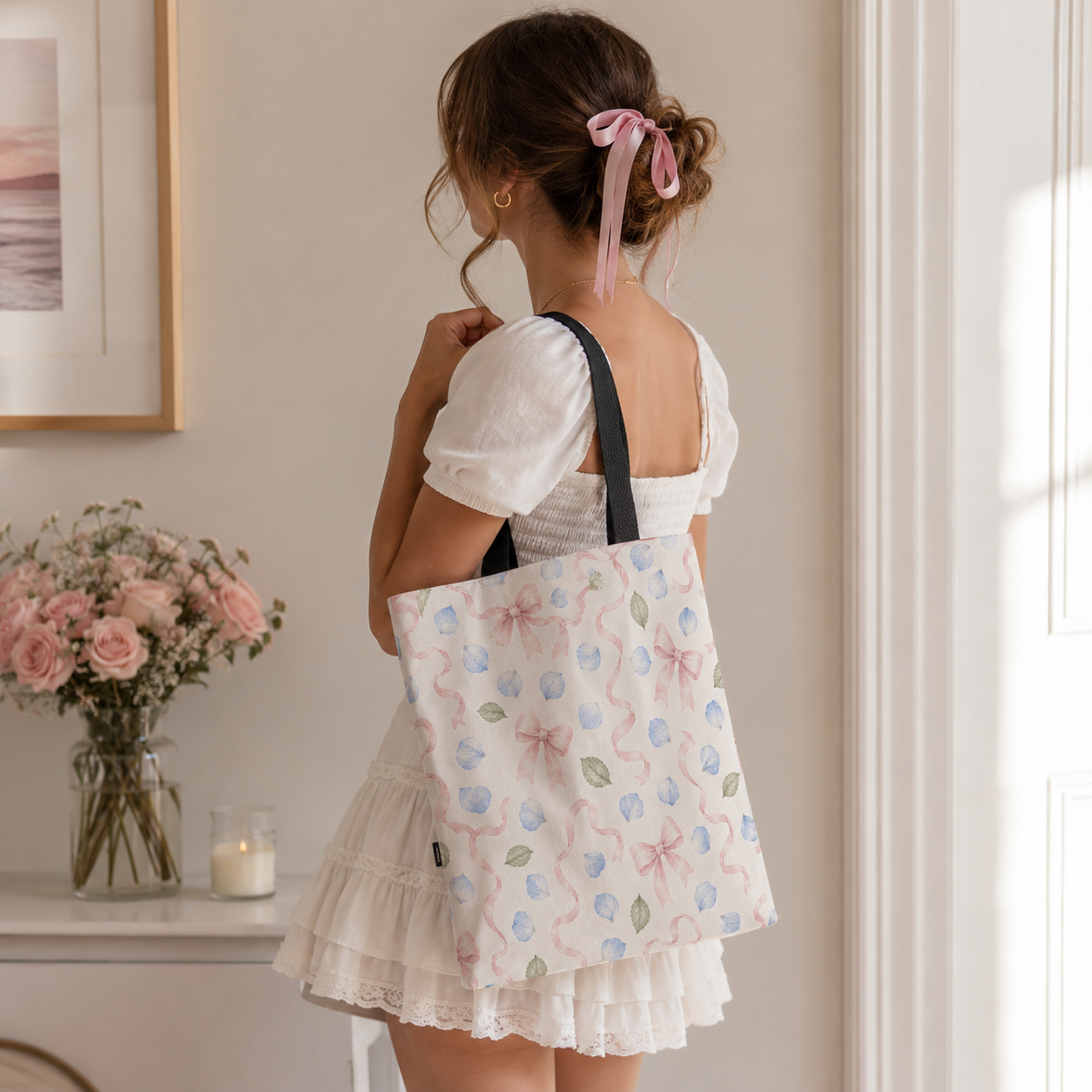 Ribbon Reverie Tote